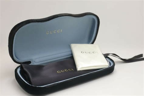 gucci leather eyeglass case|Gucci sunglasses case replacement.